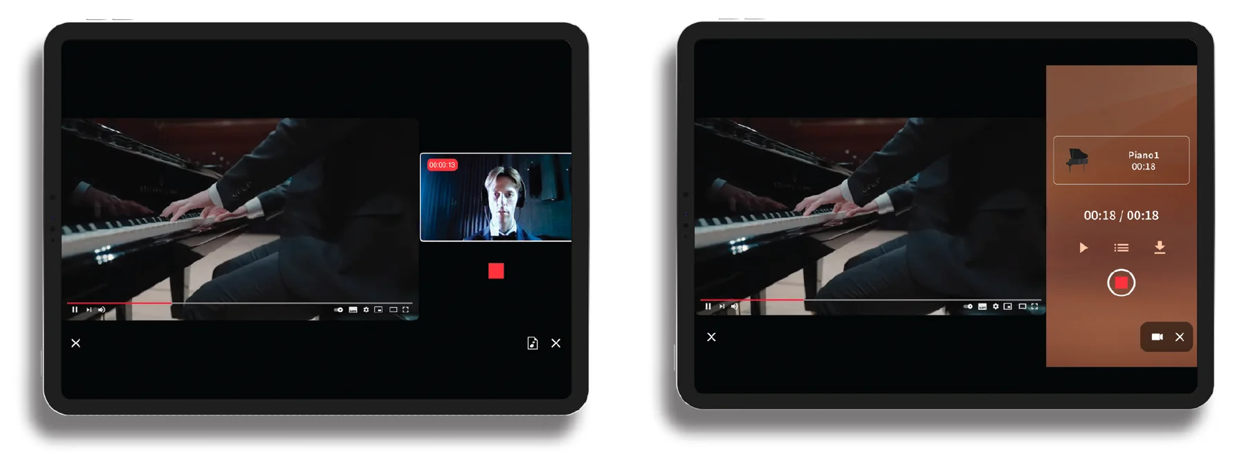 Ondersteunt MP4-, WAV- en MIDI-bestanden.